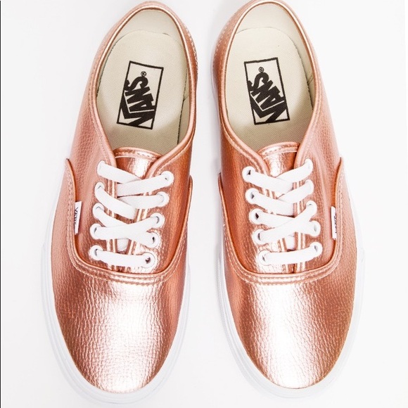 vans rose gold vans rose gold